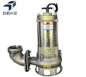 WQP型不锈钢潜水排污泵 高效耐用的潜水排污解决方案